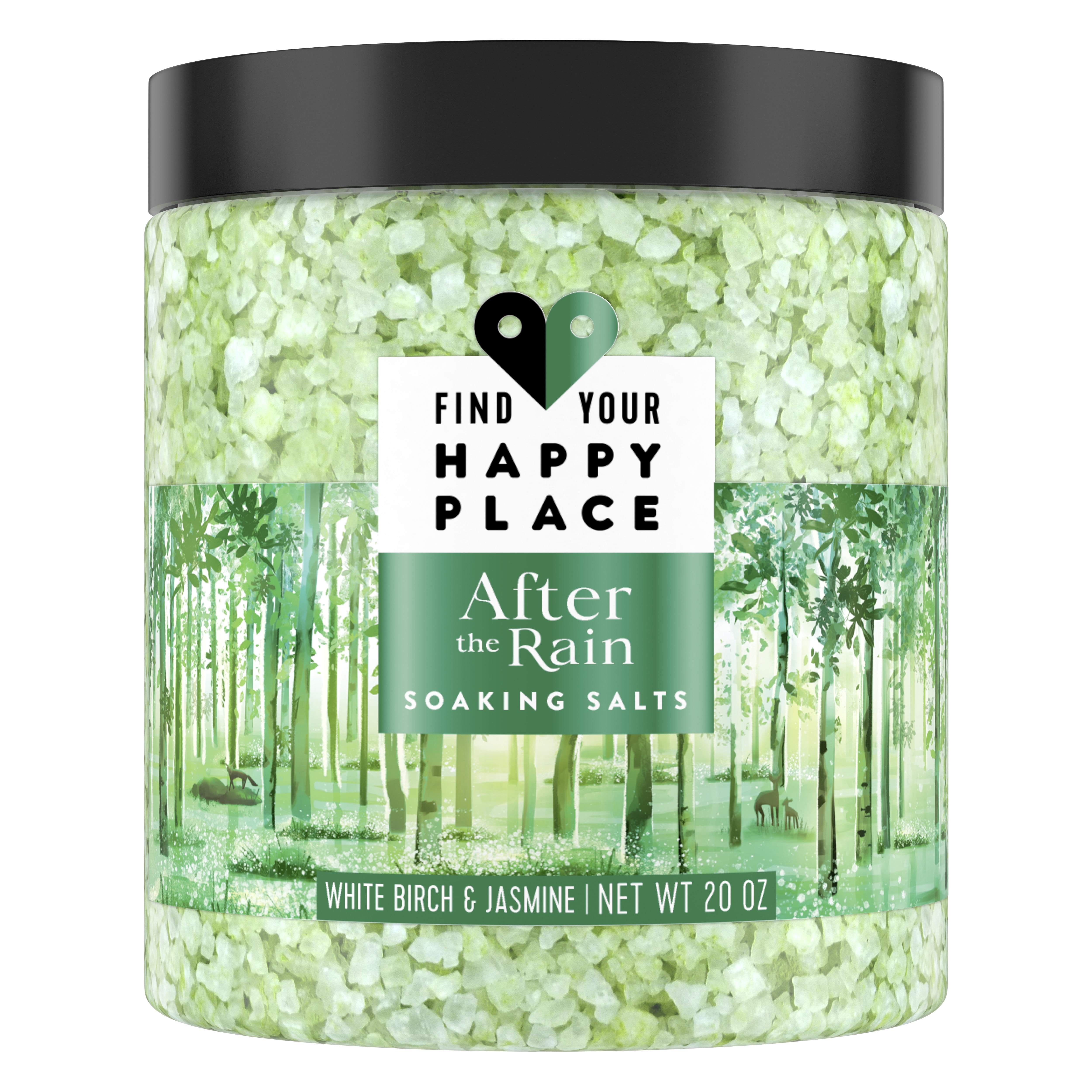 Find Your Happy Place Soaking Bath Salts After The Rain Find Your Happy Place Soaking Bath Salts After The Rain