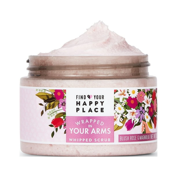 Find Your Happy Place Whipped Body Scrub Wrapped In Your Arms Blush