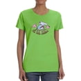 thumbnail image 1 of Find Your Paradise Shark T-Shirt Women -Smartprints Designs, Female Medium, 1 of 4