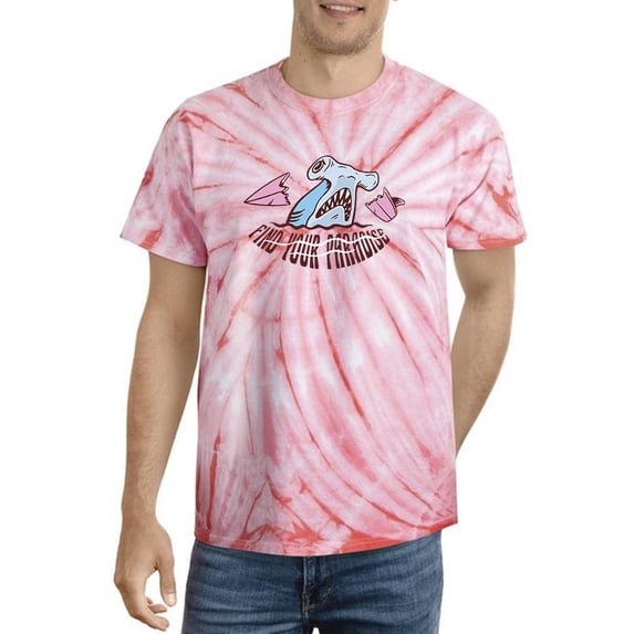 Find Your Paradise Shark Tie Dye Cyclone Men -Smartprints Designs, Male Medium