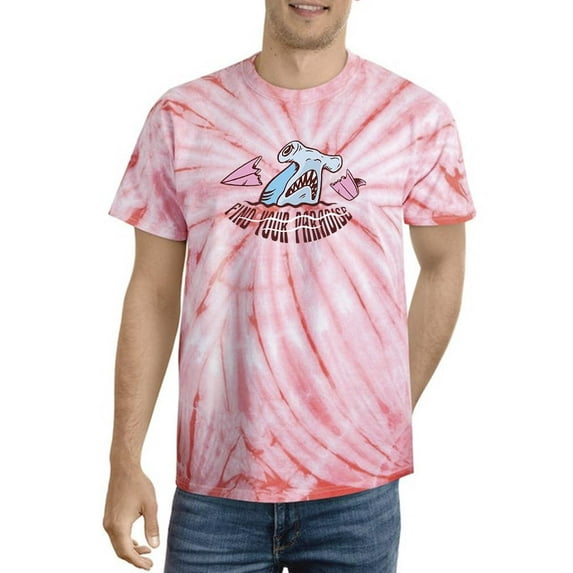 Find Your Paradise Shark Tie Dye Cyclone Men -Smartprints Designs, Male XX-Large