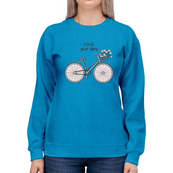 Find Your Story Sweatshirt Women -Image by Shutterstock, Female x-Large