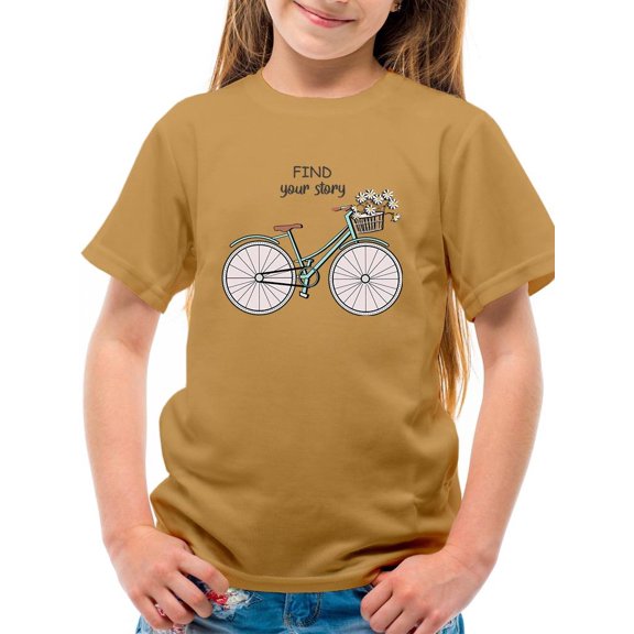 Find Your Story T-Shirt Juniors -Image by Shutterstock, Medium