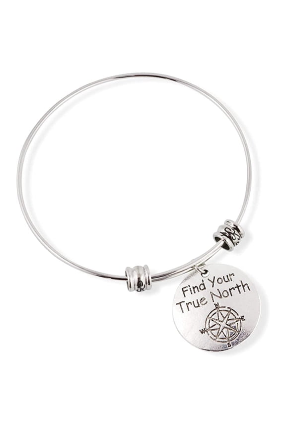 Find Your True North Fancy Bangle