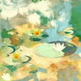 thumbnail image 1 of "Find a Water Lily Bloom" Painting Print on Wrapped Canvas, 1 of 5