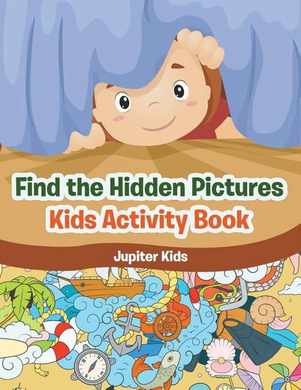 Find the Hidden Pictures in Kids Activity Book, (Paperback) - Walmart.com