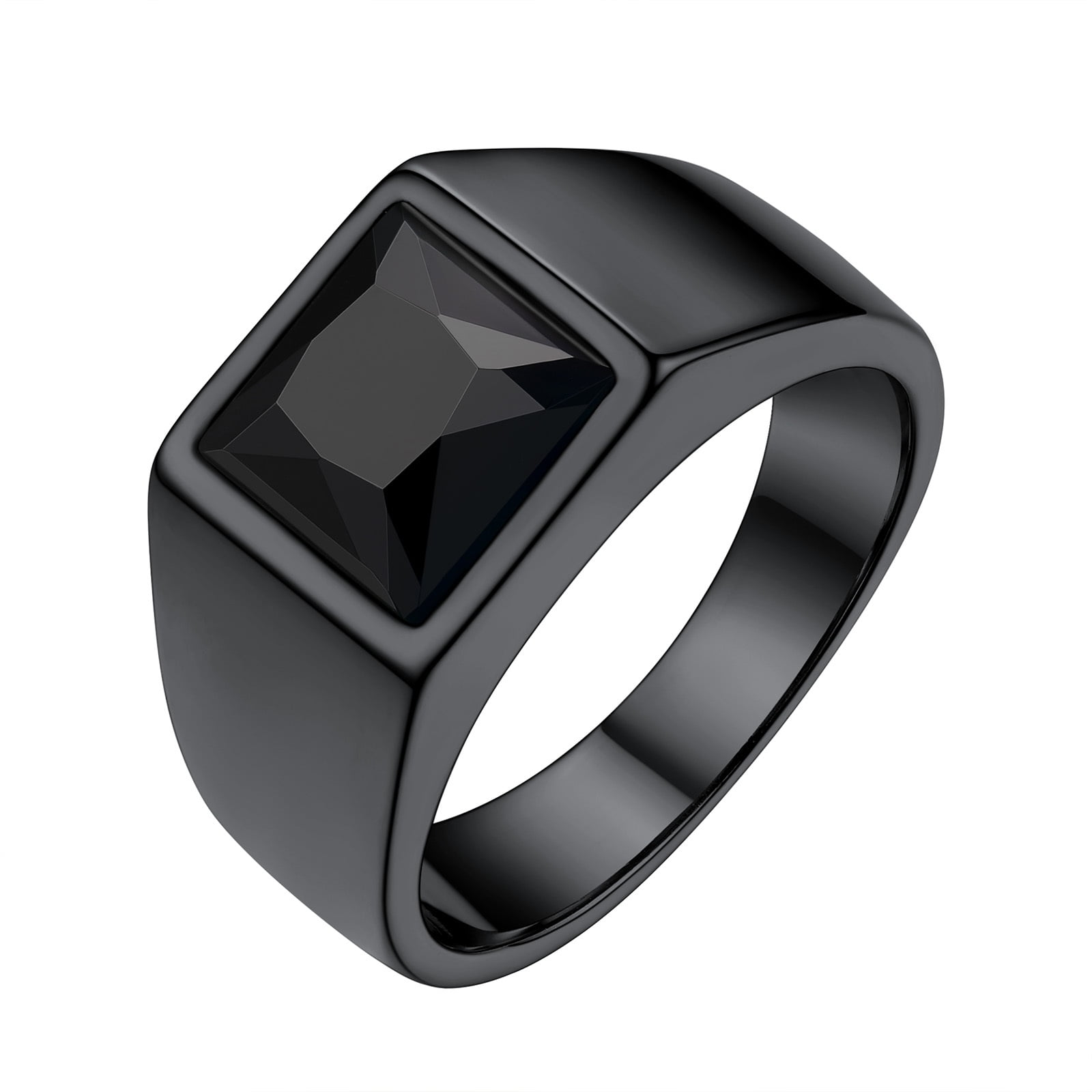 Men's Black Pinky Ring Rings for sale | eBay
