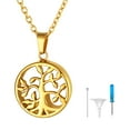 thumbnail image 1 of FindChic Urn Necklaces for Ashes Women Gold Plated Stainless Steel Tree of Life Pendant Necklace Birthday Mothers Day Jewelry Gifts for Mom Her Wife, 1 of 8