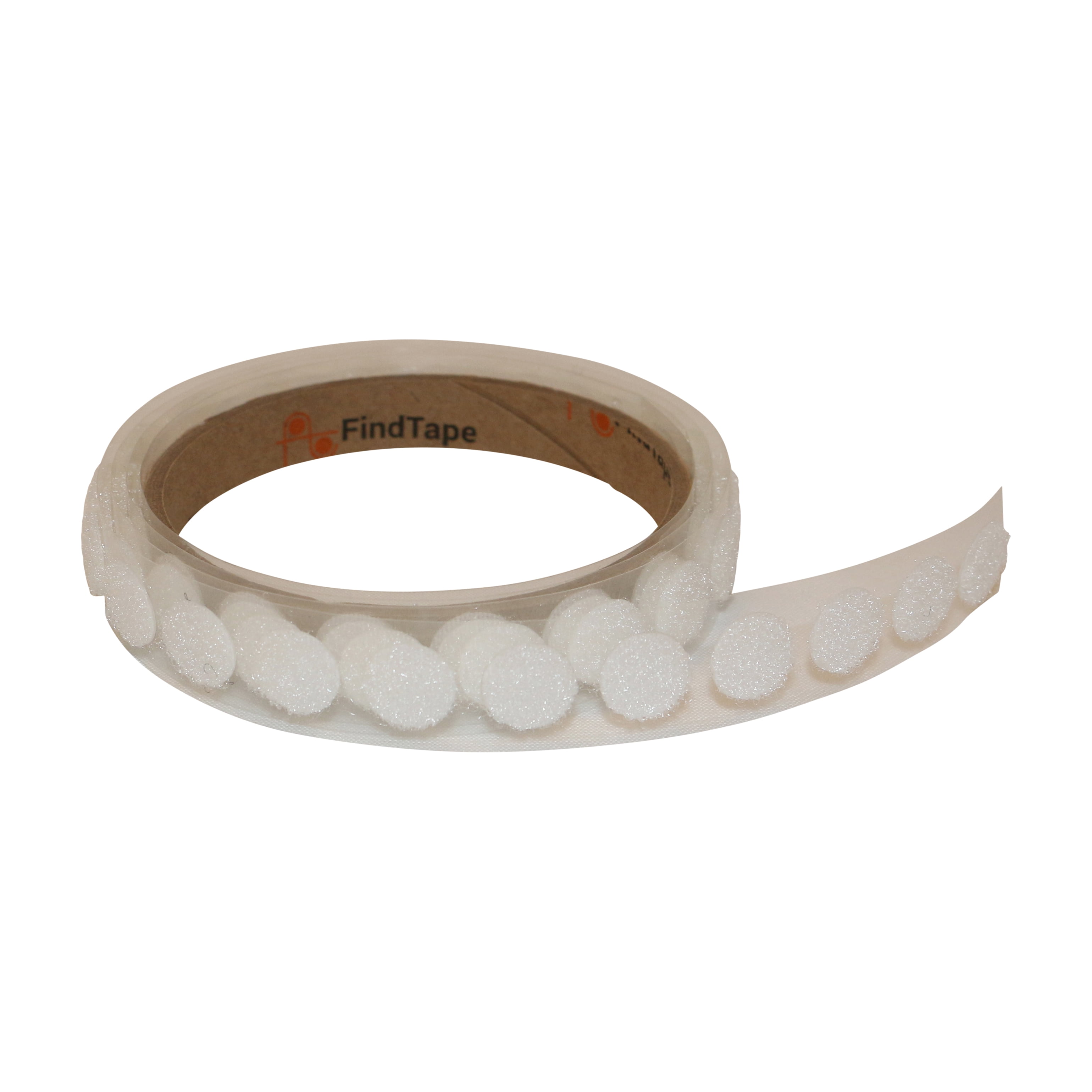 FindTape 1/2-inch Diameter Hook and Loop Self-Adhesive Dots: 70 per ...