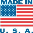 thumbnail image 1 of FindTape Made In Labels [Manufactured in USA]: 2 in. x 2 in. ("Made In U.S.A." printing) 500-labels, 1 of 3