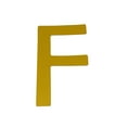 thumbnail image 1 of FindTape Marking Letters: 3.7 in. (Yellow), 1 of 3