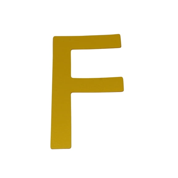 FindTape Marking Letters: 3.7 in. (Yellow)