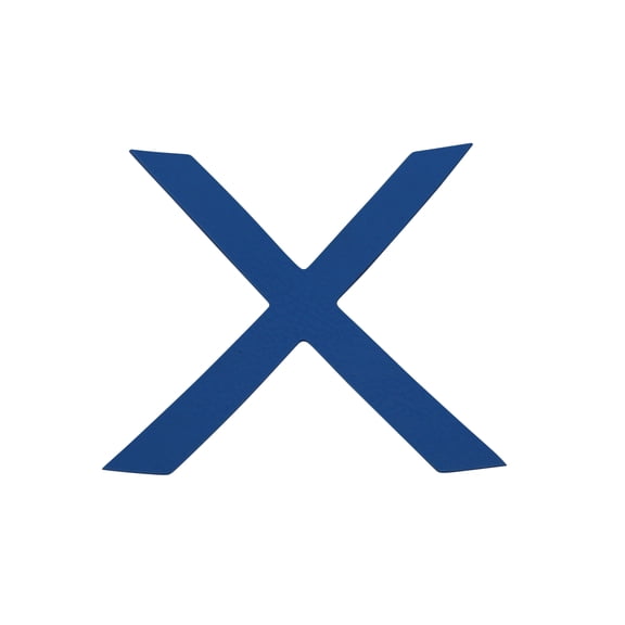 FindTape Marking Letters: 3.7 in. (Blue)