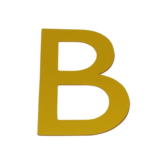 FindTape Marking Letters: 3.7 in. (Yellow)