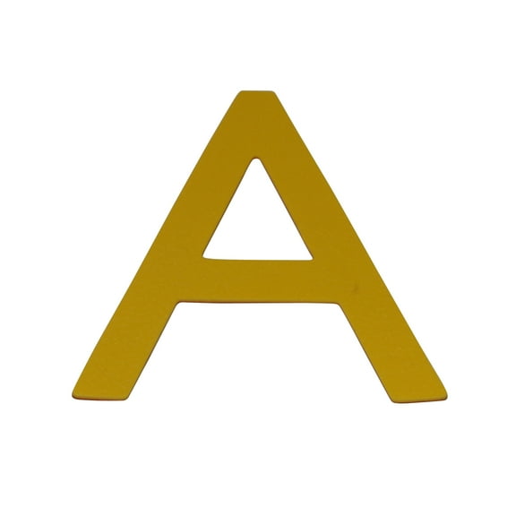 FindTape Marking Letters: 3.7 in. (Yellow)