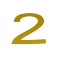 thumbnail image 1 of FindTape Marking Numbers: Number 2 / 3.7 in. high (Yellow), 1 of 3