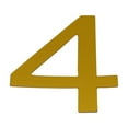 thumbnail image 1 of FindTape Marking Numbers: Number 4 / 3.7 in. high (Yellow), 1 of 3