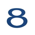 thumbnail image 1 of FindTape Marking Numbers: Number 8 / 3.7 in. high (Blue), 1 of 3
