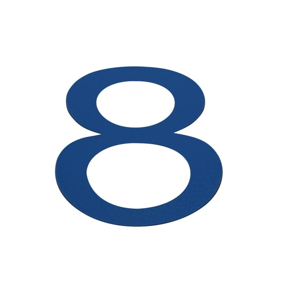 FindTape Marking Numbers: Number 8 / 3.7 in. high (Blue)