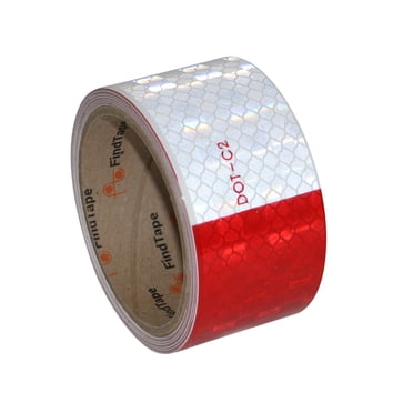 3M 3400 Engineer Grade Reflective Conspicuity Tape – Yellow, 2x8 Strips, 6 Pack