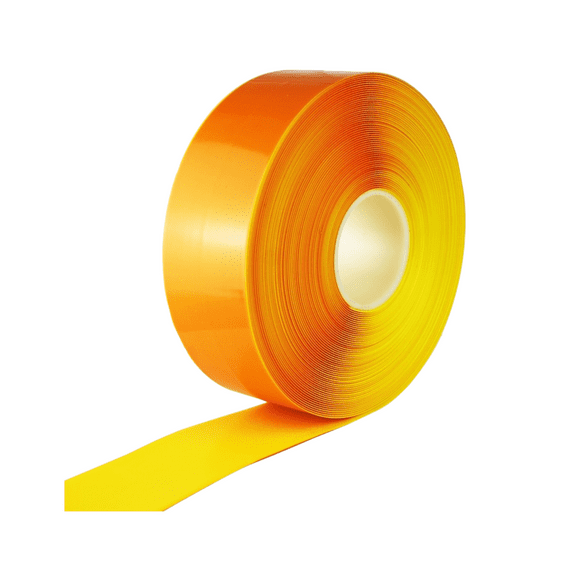 FindTape PermaStripe Heavy-Duty Floor Marking Tape: 3 in. (72mm actual) x 90 ft. (Yellow)