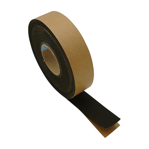 FindTape Polyester Felt Tape - 1.5mm Thick, 2" X 50' Roll, Black Adhesive Felt Strips For Crafts, Furniture & Protection