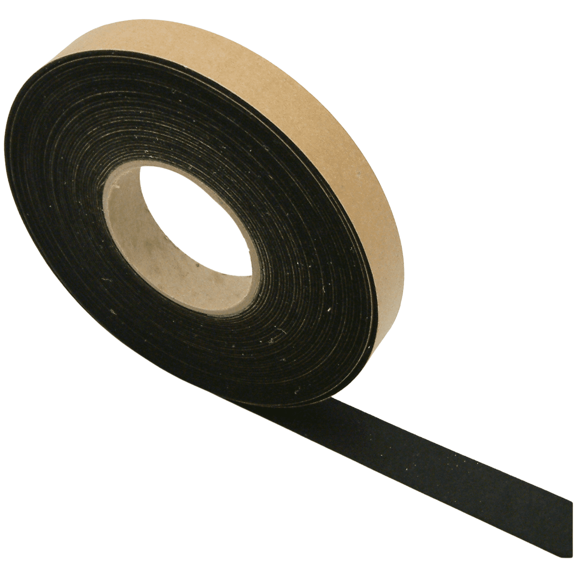 FindTape Polyester Felt Tape [1.5mm thick] (FELT-065): 1 in. x 50 ft. (Black)