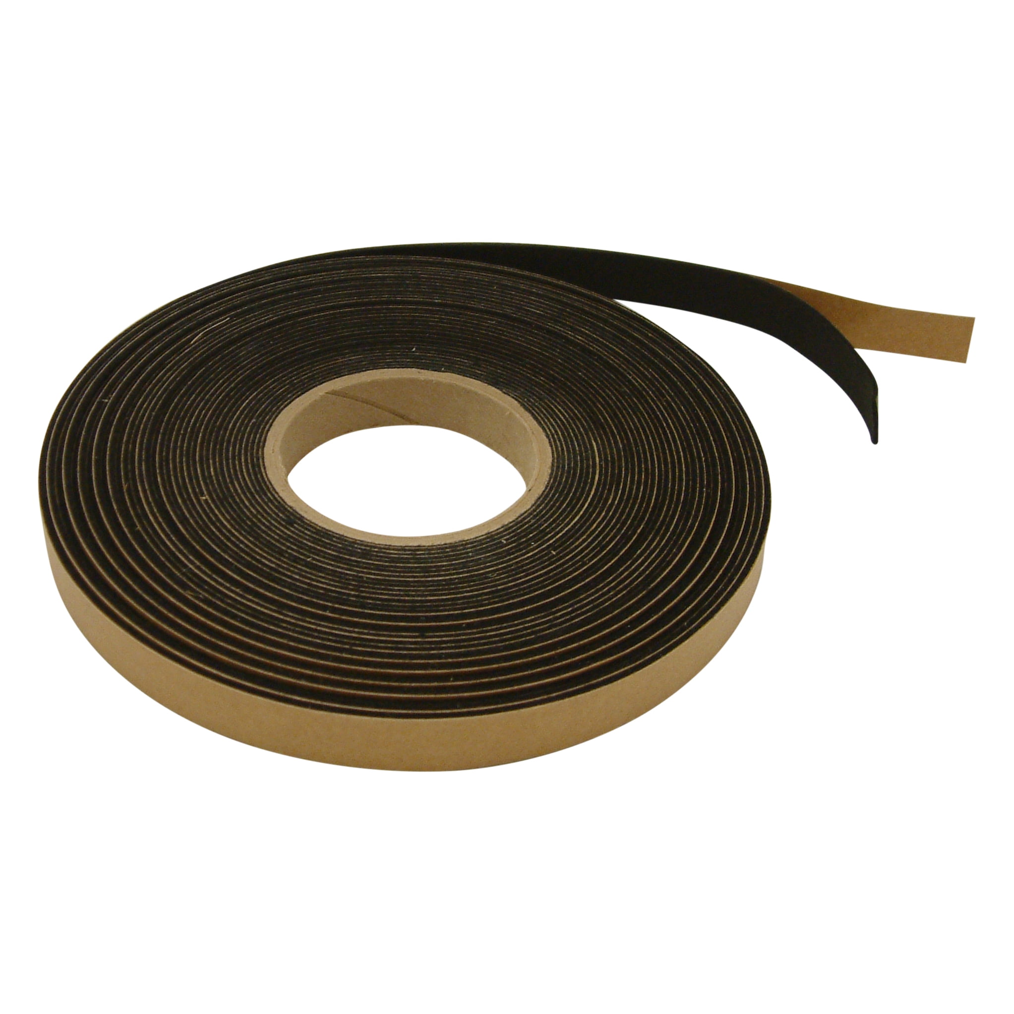 Black Felt Stripping, Adhesive Backed 3 Wide x 3mm (.118”) Thick, 50' Roll  - The Felt Company
