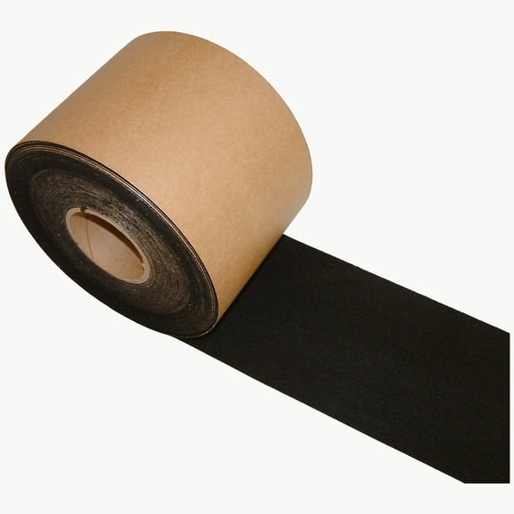 FindTape Polyester Felt Tape [1mm thick] (FELT-06): 6 in. x 75 ft. (Black)