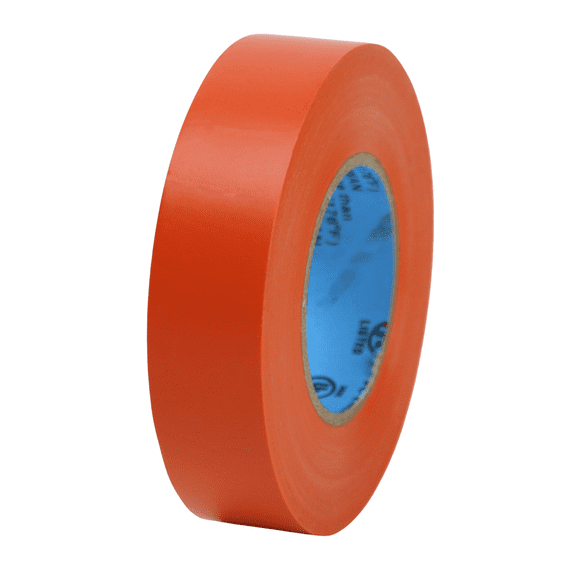 FindTape Wonder Professional Grade Vinyl Electrical Tape [7 mils thick]: 3/4 in. x 66 ft. (Orange)