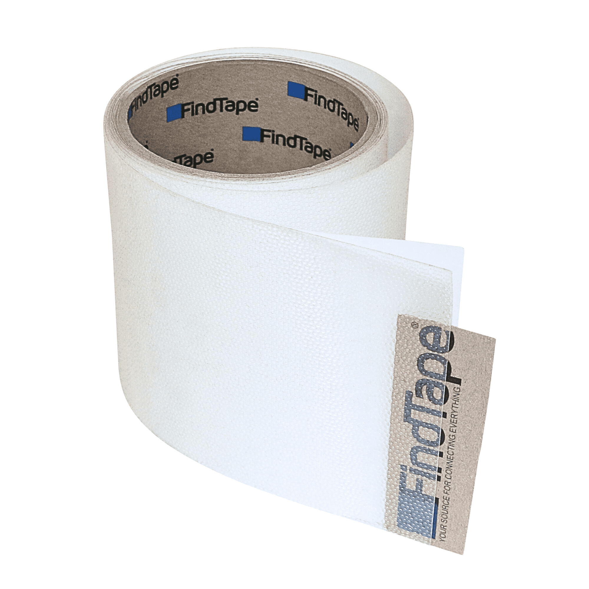 FindTape iGrip Conformable Grip Tape [Plasticizer-Free]: 4 in. x 5 ft. (Clear)
