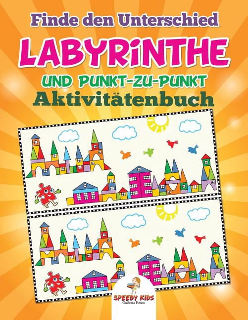 3 Weihnachts-Aktivitätenbücher Für Kinder – Mit Malbuch, Punkt-zu-Punkte & Rätseln