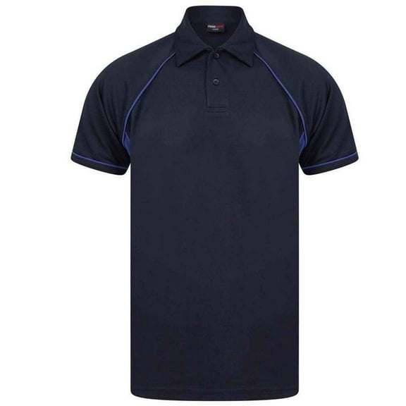Finden & Hales Boys/Girls Performance Contrast Piping Polo Shirt