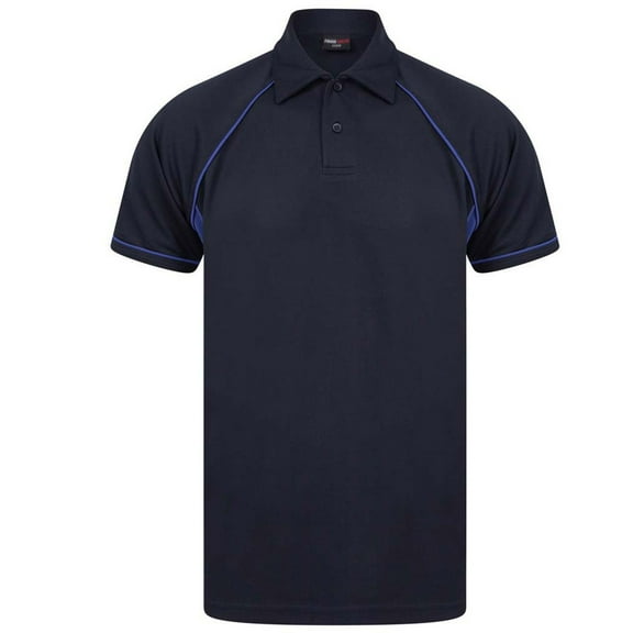 Finden & Hales Boys/Girls Piped Performance Polo Shirt