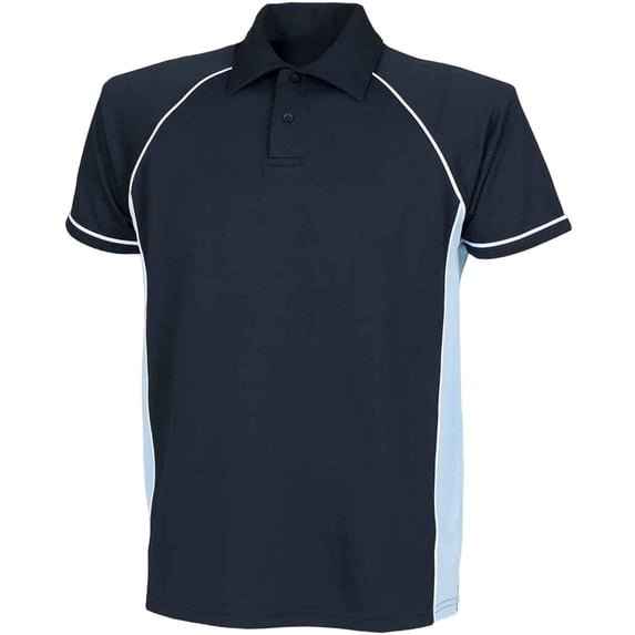 Finden & Hales Boys/Girls Piped Performance Polo Shirt