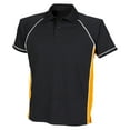 thumbnail image 1 of Finden & Hales Kids Big Boys Piped Performance Sports Polo Shirt, 1 of 10
