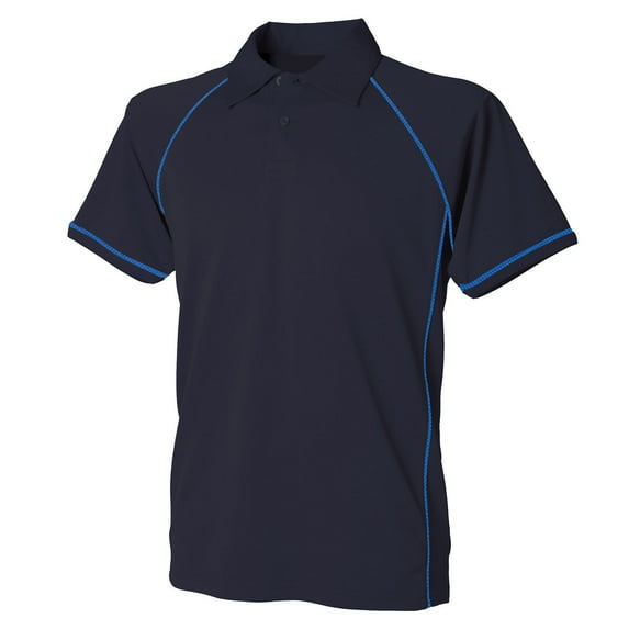 Finden & Hales Kids Big Boys Piped Performance Sports Polo Shirt