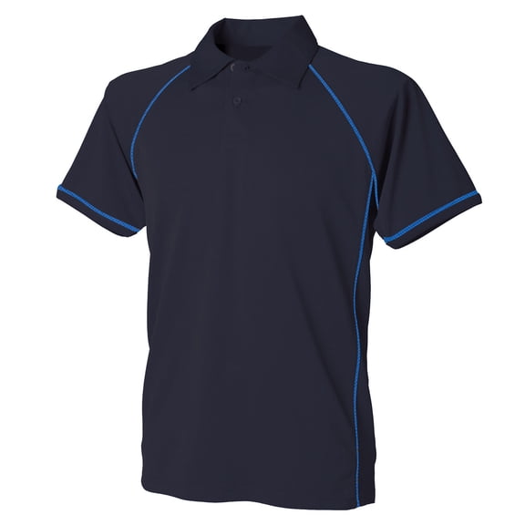 Finden & Hales Kids Big Boys Piped Performance Sports Polo Shirt