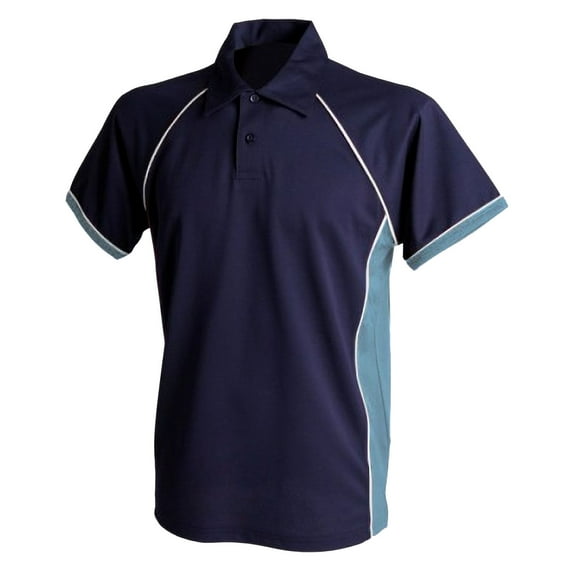 Finden & Hales Kids Big Boys Piped Performance Sports Polo Shirt