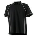 thumbnail image 1 of Finden & Hales Kids Big Boys Piped Performance Sports Polo Shirt, 1 of 4