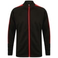 thumbnail image 1 of Finden & Hales Mens Contrast Panel Knitted Tracksuit Top, 1 of 4