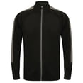 thumbnail image 1 of Finden & Hales Mens Contrast Panel Knitted Tracksuit Top, 1 of 4