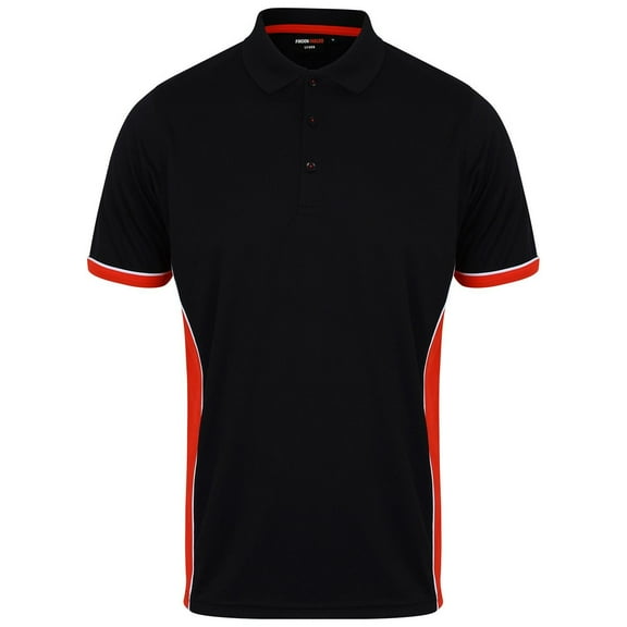 Finden & Hales Mens Contrast Panel Polo Shirt