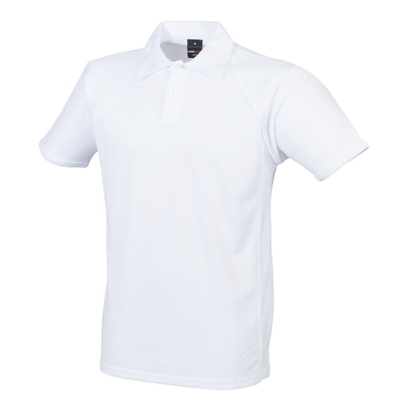 Finden & Hales Mens Piped Performance Polo Shirt
