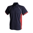 thumbnail image 1 of Finden & Hales Mens Piped Performance Sports Polo Shirt, 1 of 4