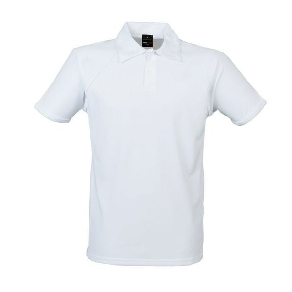 Finden & Hales Mens Piped Performance Sports Polo Shirt