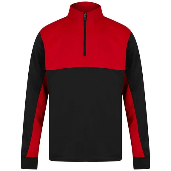 Finden & Hales Mens Quarter Zip Track Top