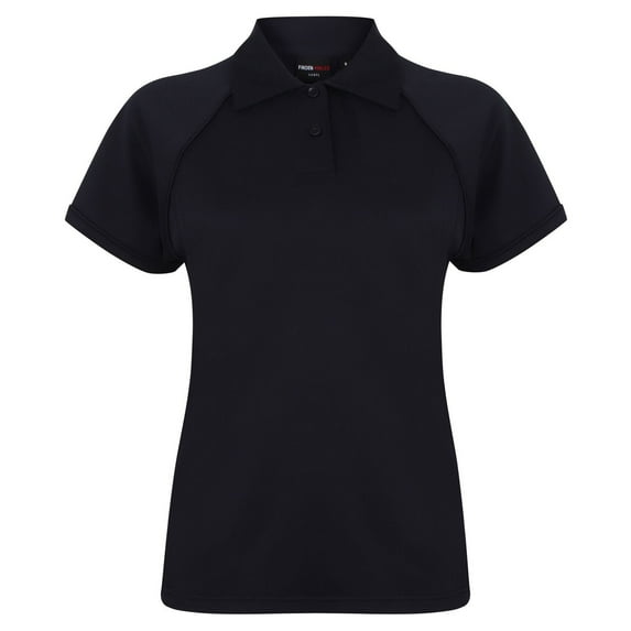Finden & Hales Womens Coolplus Piped Sports Polo Shirt