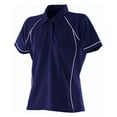 thumbnail image 1 of Finden & Hales Womens Piped Performance Polo Shirt, 1 of 4