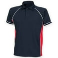 thumbnail image 1 of Finden and Hales Mens Performance Piped Polo Shirt, 1 of 4